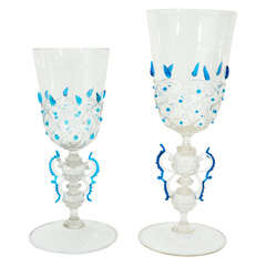 A Salviati 
Co. Venetian Glass vase.