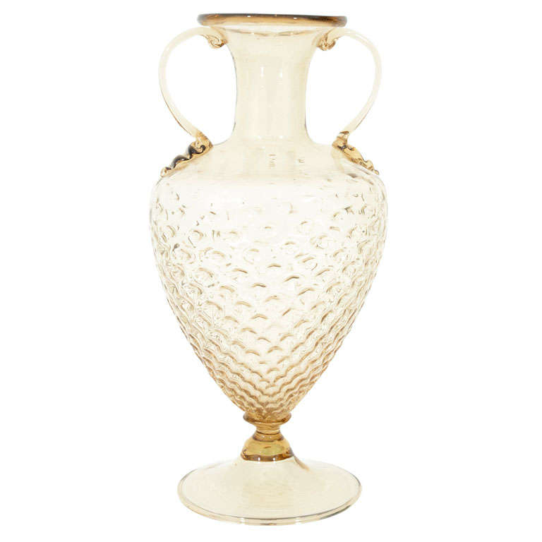 A Venetian Glass vase. For Sale