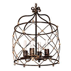 19th C. French "Cage" Chandelier