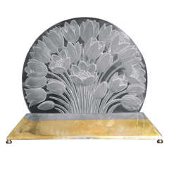 Rare Luminaire by René Lalique, "Tulipes" 2