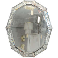 1940s Venetian Style Mirror