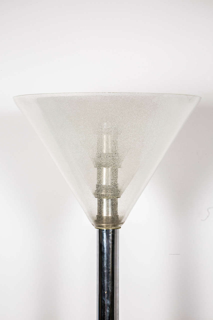 A Carlo Nason for Mazzega floor lamp , Italy , 1970 .