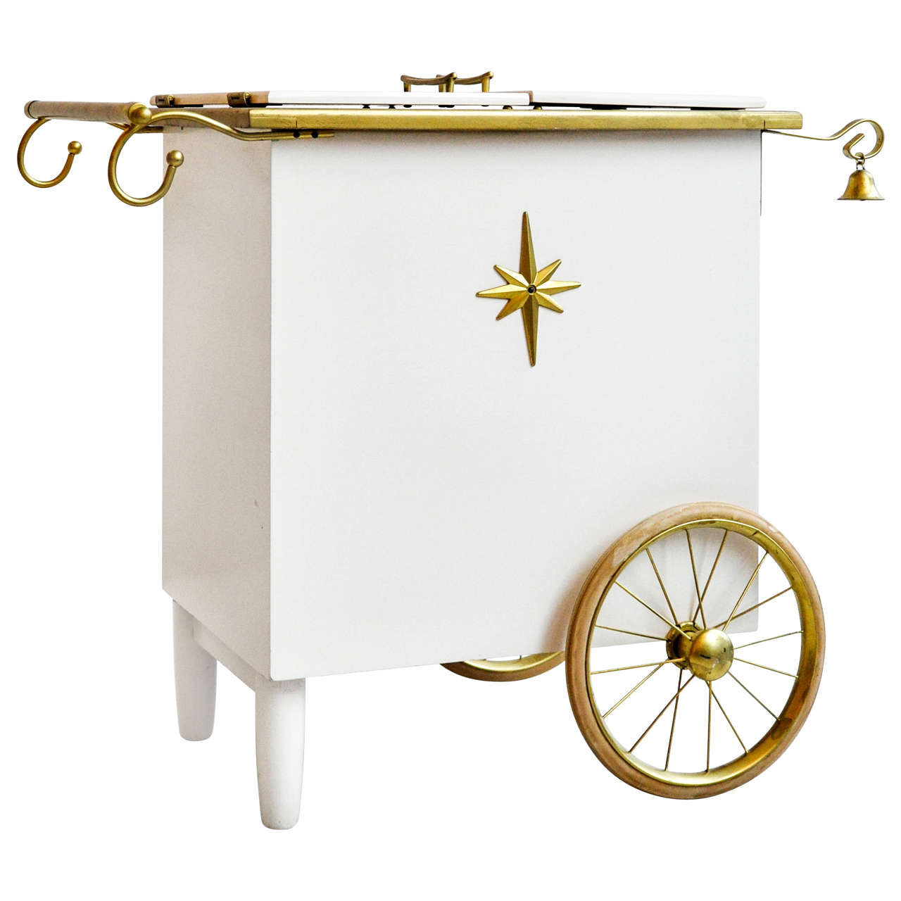 Ice Cream Cart For Sale >> Vintage Ice Cream Style Bar Cart At 1stdibs Ice Cream Cart For Sale >> Vintage Ice Cream Style Bar Cart At 1stdibs