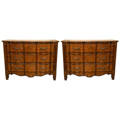 Fine Pair Haley E Carter Bachelor Chests Dressers Limited Edition Louis XV Style