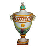 Monumental Majolica Urn