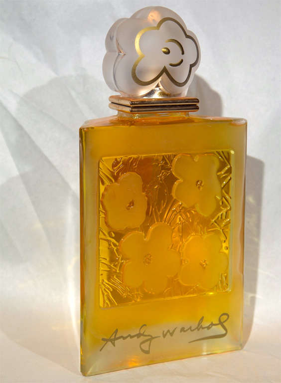 Stunning Limited Edition Signed Andy Warhol Perfume Bottle with tags