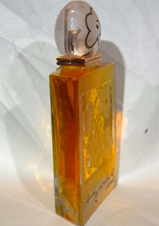 20th Century Signed Andy Warhol Perfume Bottle