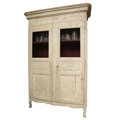 Cream Painted Normandy Armoire