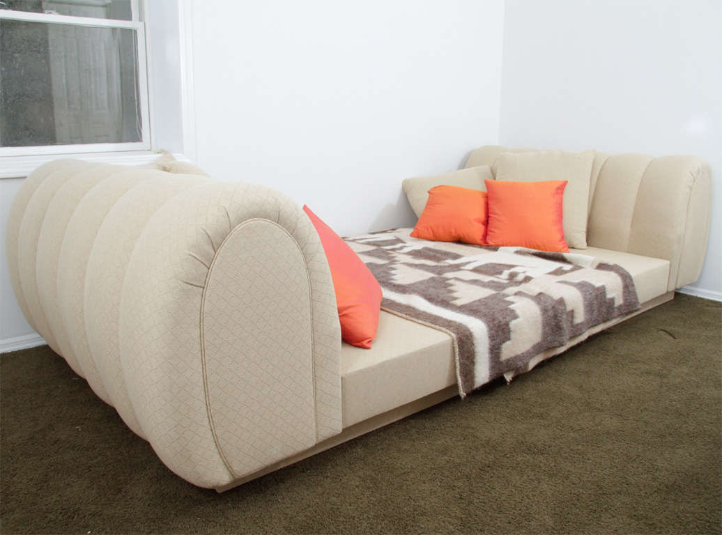 Individuelles gepolstertes Plattform-Schlittenbett