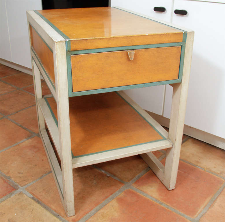 A Pair of Custom Crafted End Tables/bedside tables.