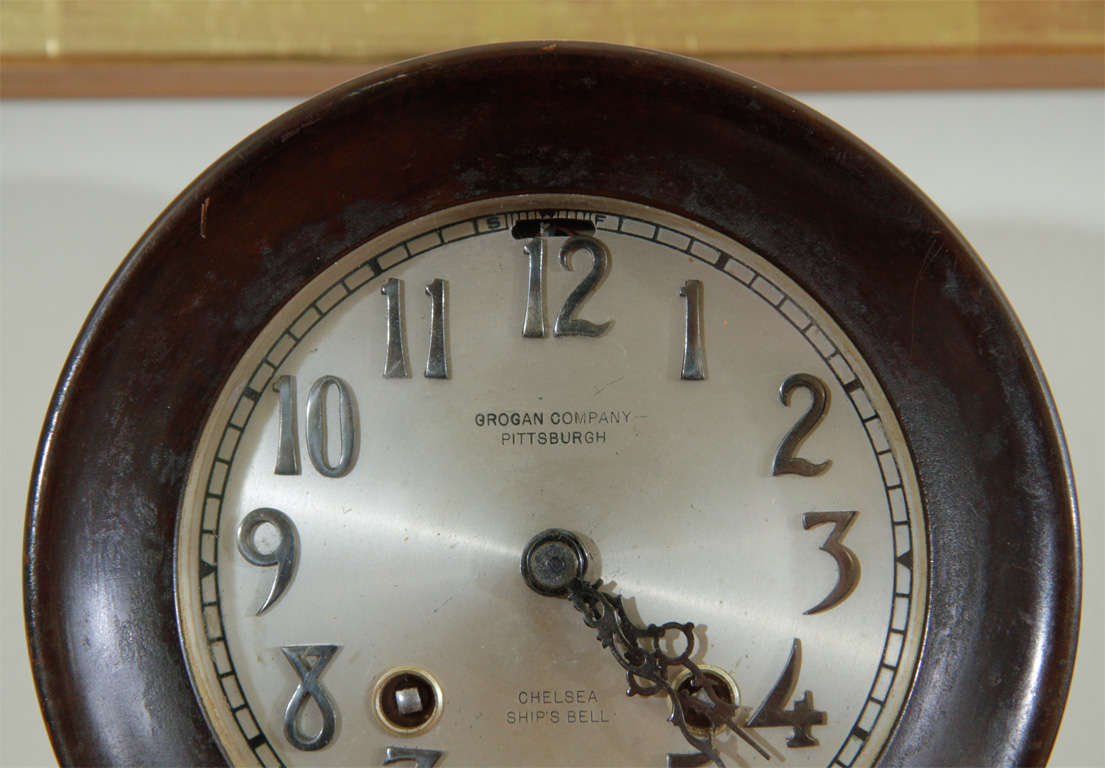 chelsea ships bell clock
