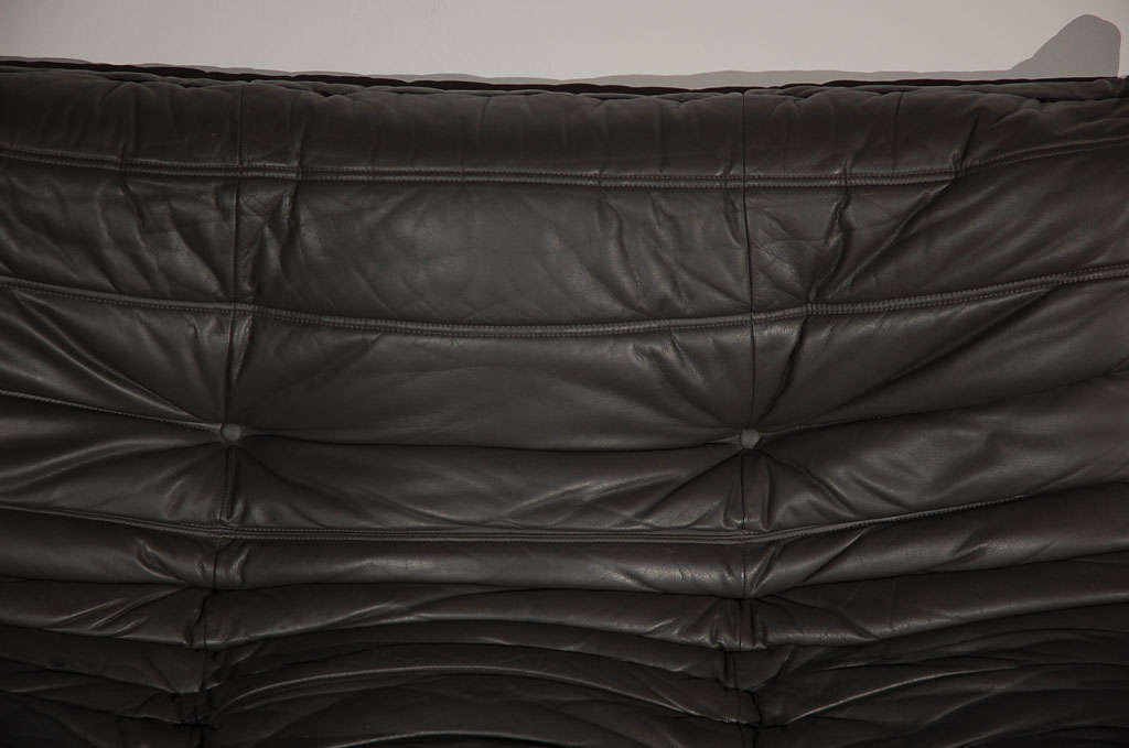 Leather Togo Seating Group by Michael Ducaroy for Ligne Roset