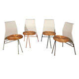 Set of 4 Tony Paul Side Chairs