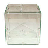 Glass Cube Table by Gerald McCabe for Eon furniture