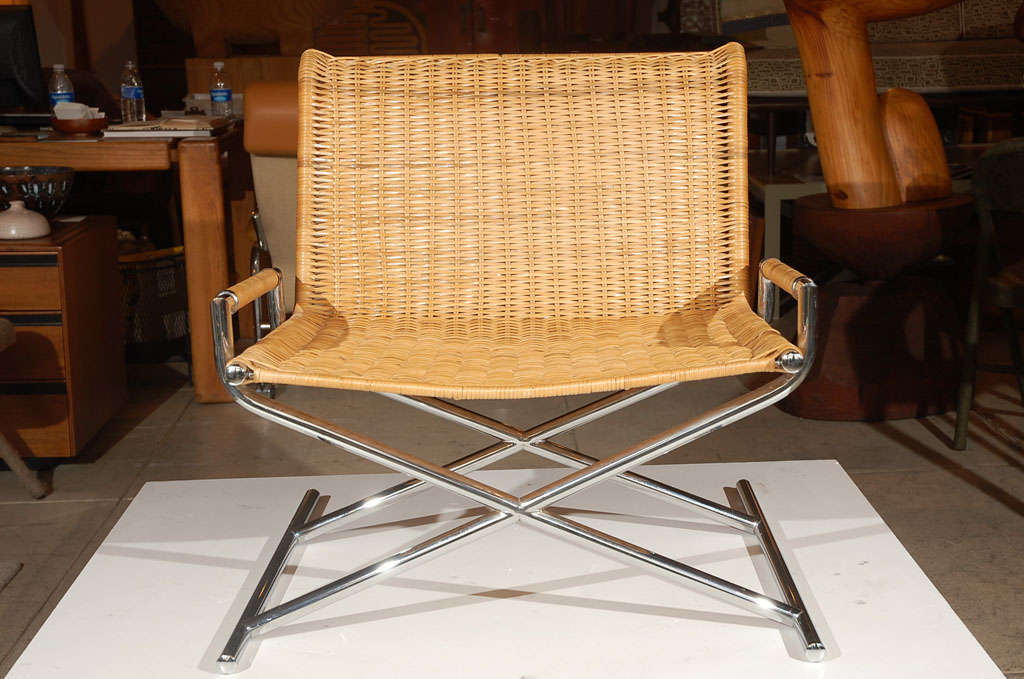 Sled chair by Ward Bennet for Brikell