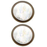 Pair of 1960's Italian Light Up Mirrors
