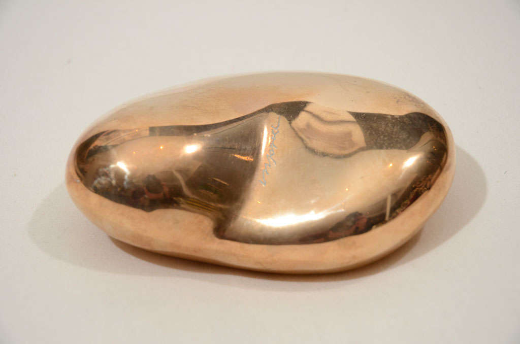 Contemporary Chuck Price gold heart sculpture For Sale
