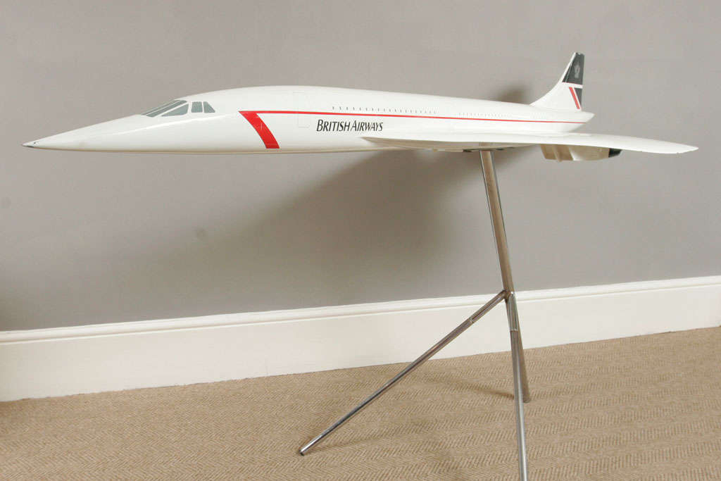 Large BA Display Model of Concorde 5