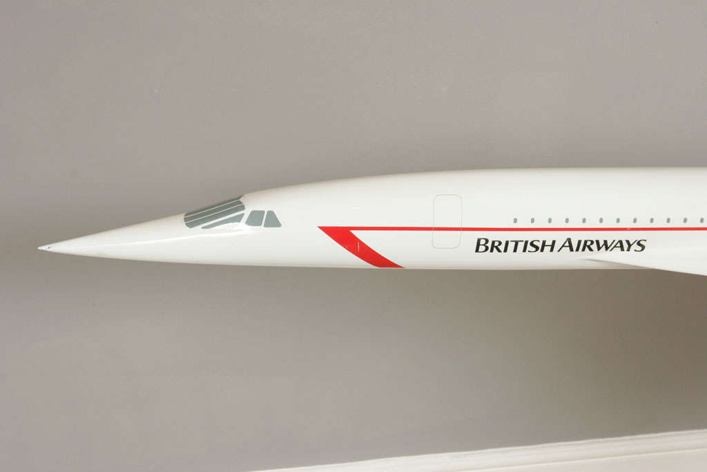 British Large BA Display Model of Concorde