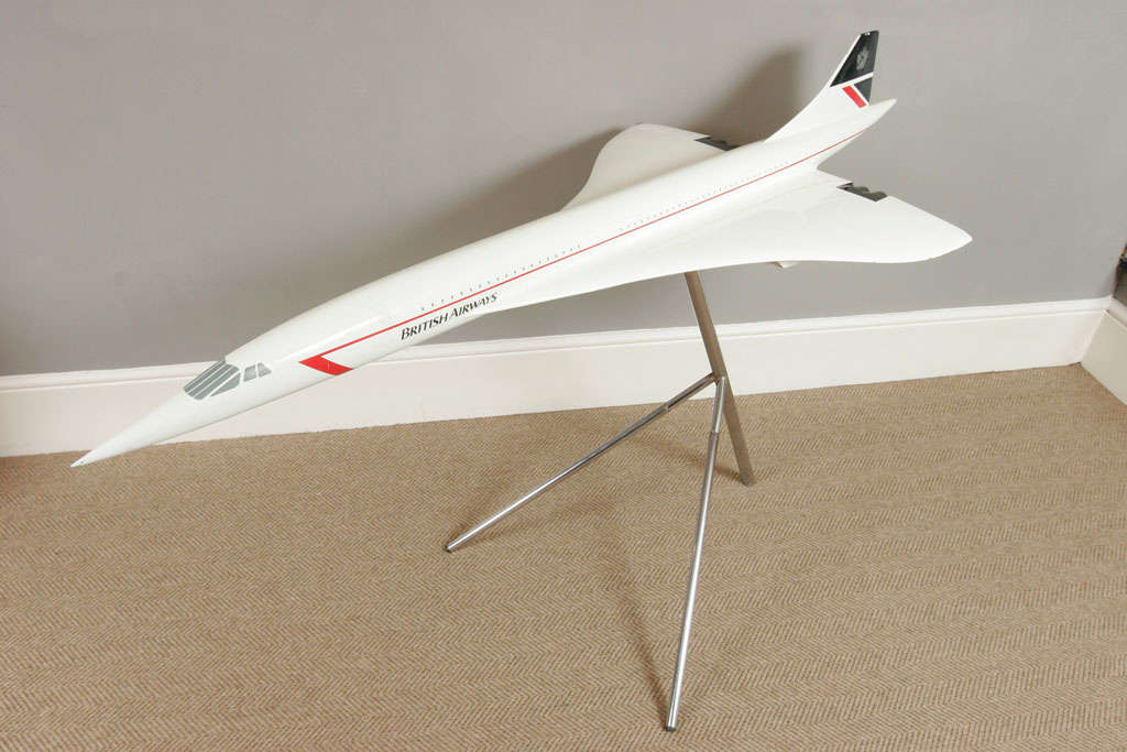 Large BA Display Model of Concorde 1