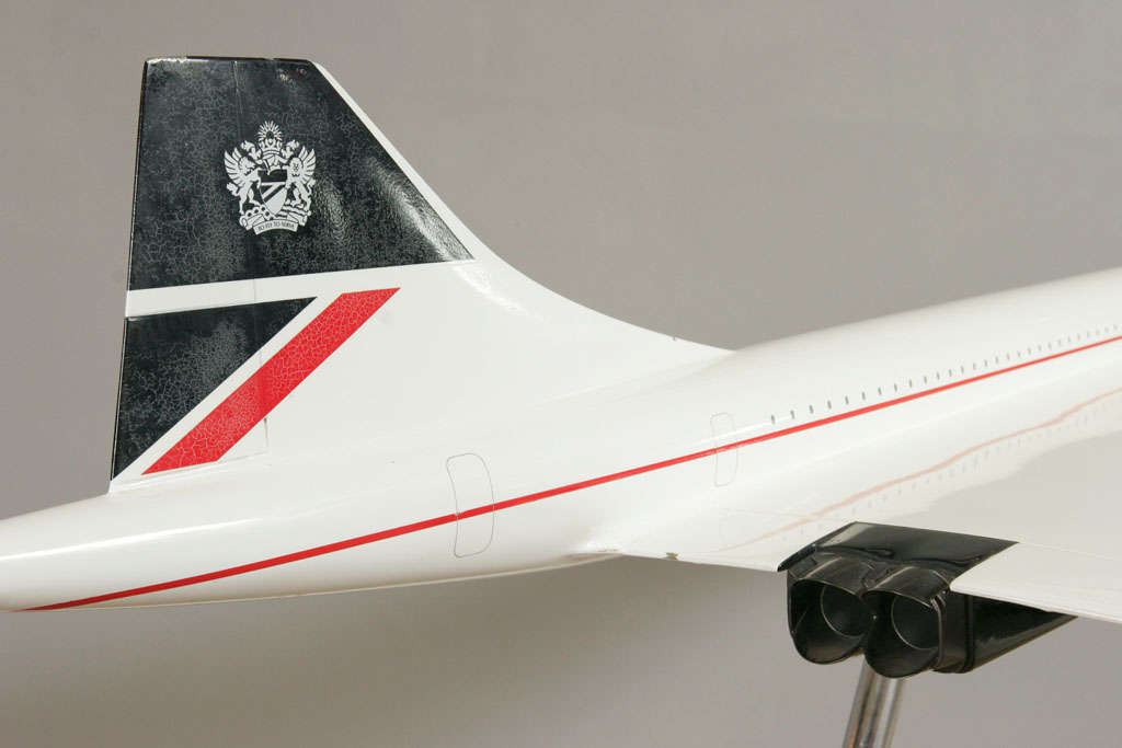 Large BA Display Model of Concorde 4