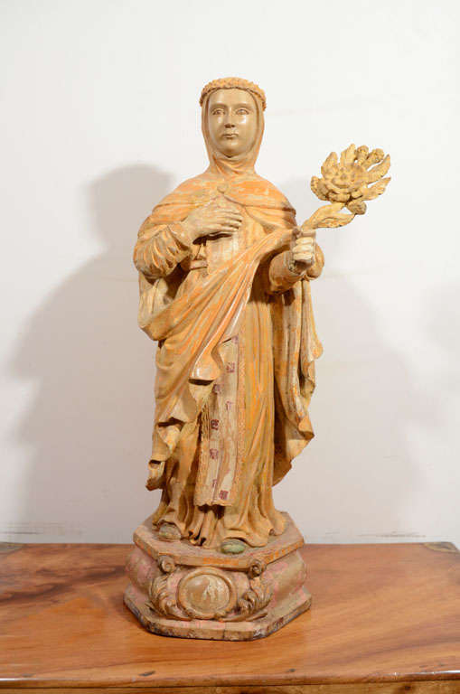 Santa Rosa De Lima Statue