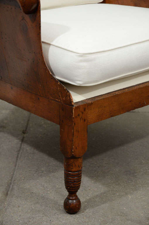 Pair of Wing Back Chairs with Cushions 1