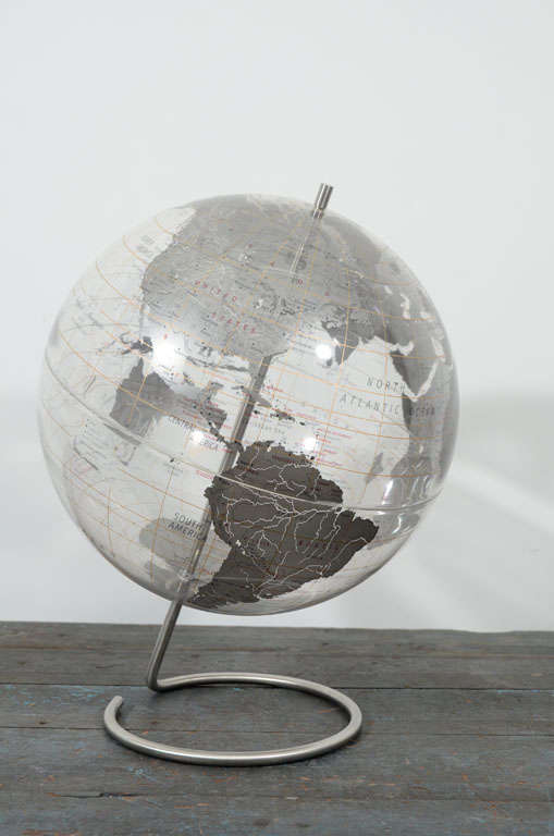 Acrylic Globe at 1stdibs