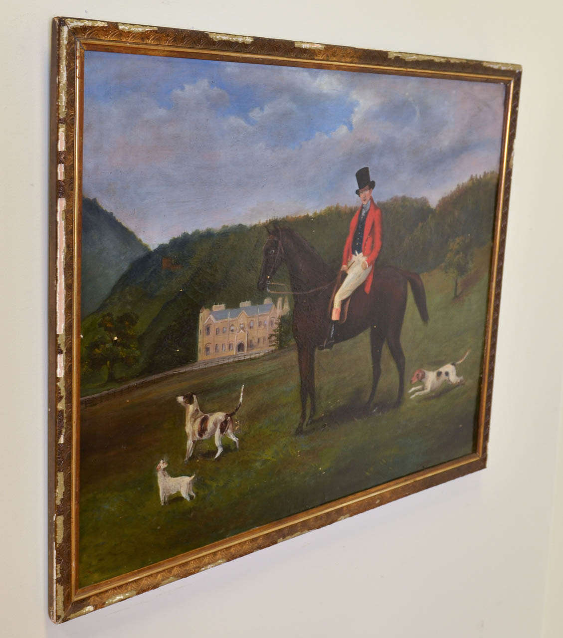 Wood 19th Century English Painting For Sale