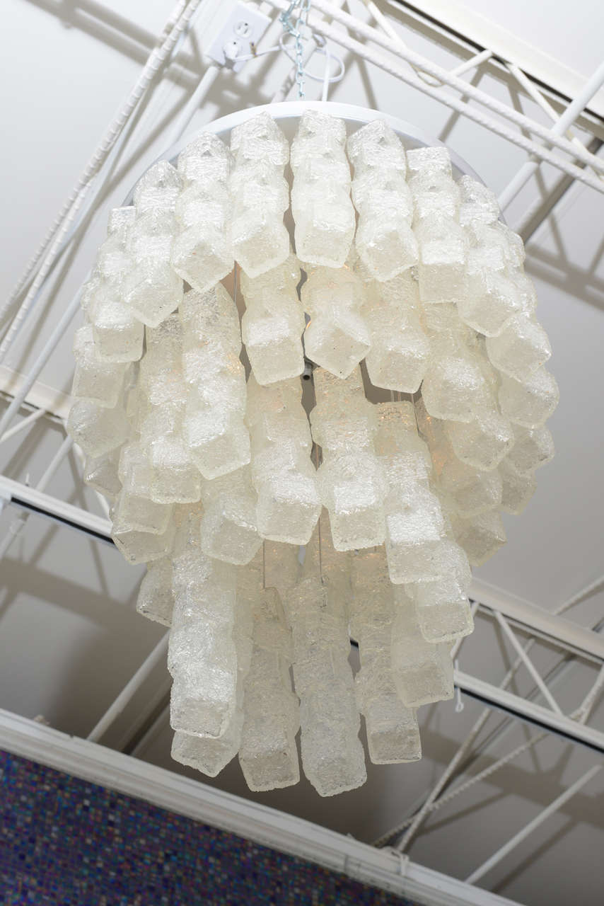ice cube chandelier