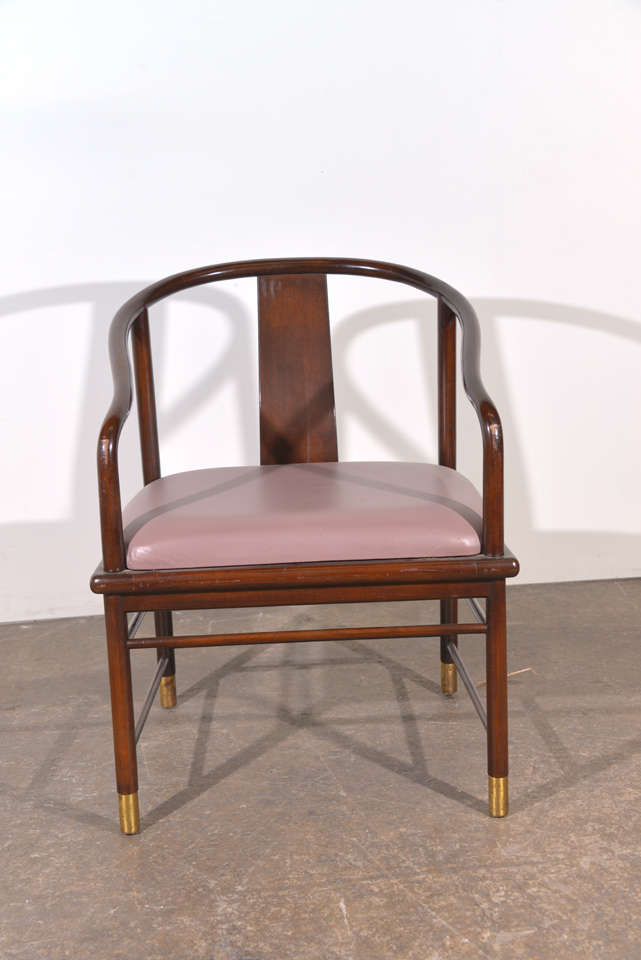 Set of Four Asian Style Chairs from Bernhardt In Good Condition In Dallas, TX