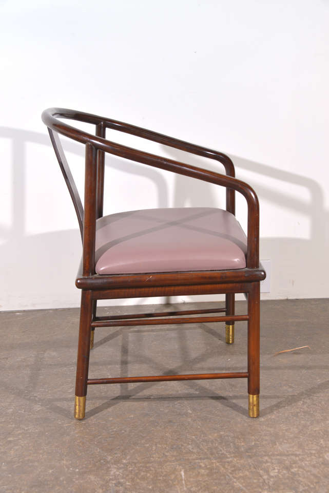 Set of Four Asian Style Chairs from Bernhardt 2