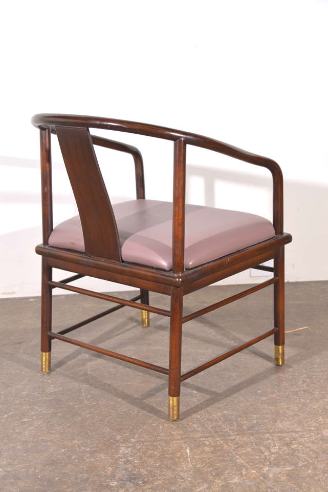 Set of Four Asian Style Chairs from Bernhardt 3