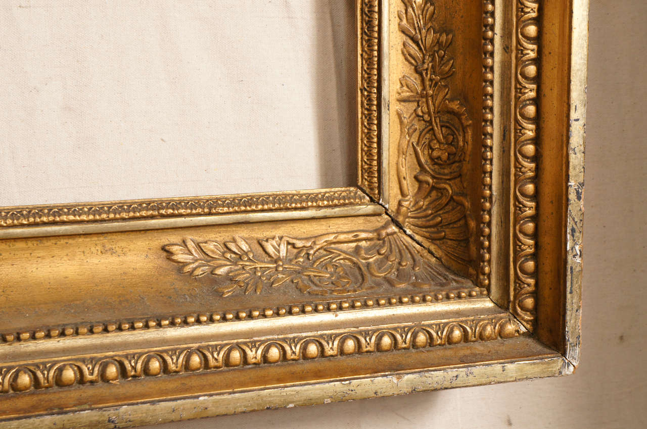 19th C Gilded Frame In Good Condition In Hudson, NY