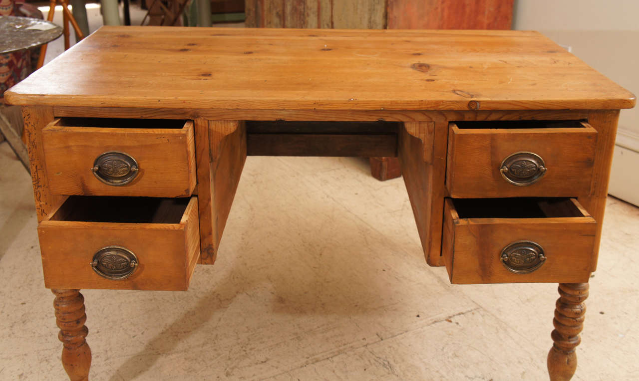 French Provincial Pine Desk For At 1stdibs French Provincial Pine Desk For 1