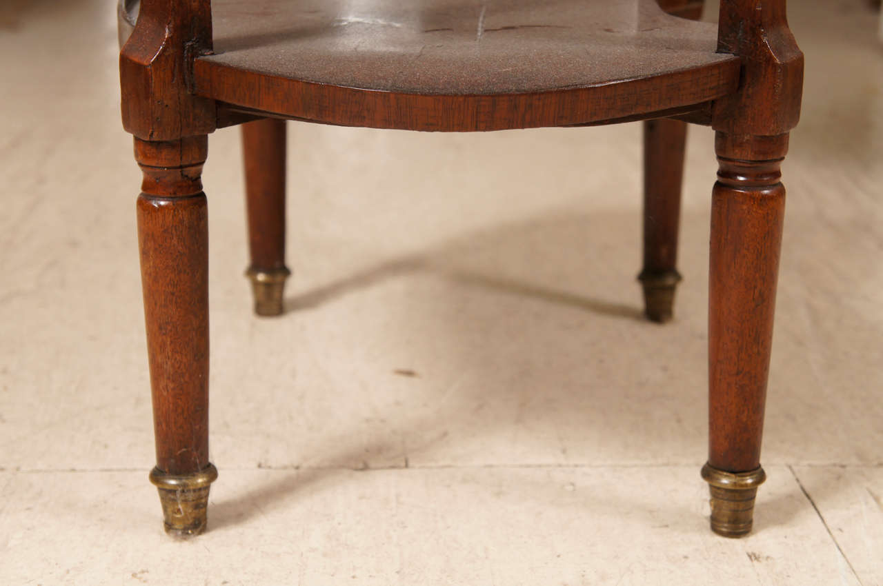 19th Century Oval Louis XVI Style Table De Chevet For Sale 2