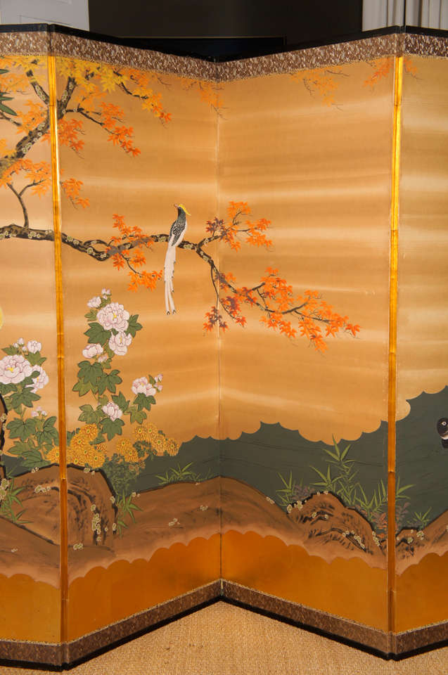 19th Century Japanese Screen