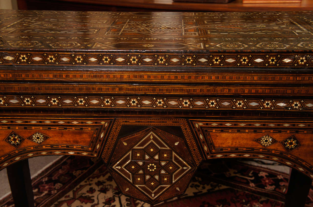 19th Century Syrian Game Table