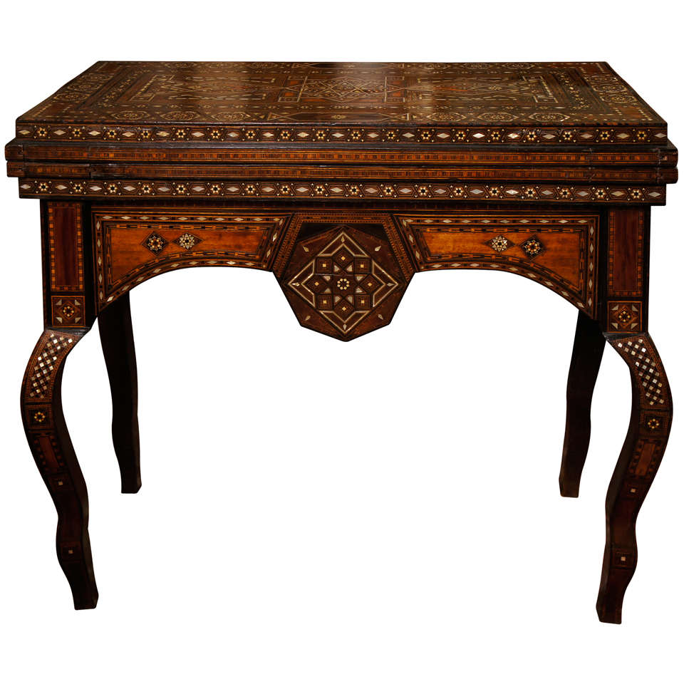 Syrian Game Table