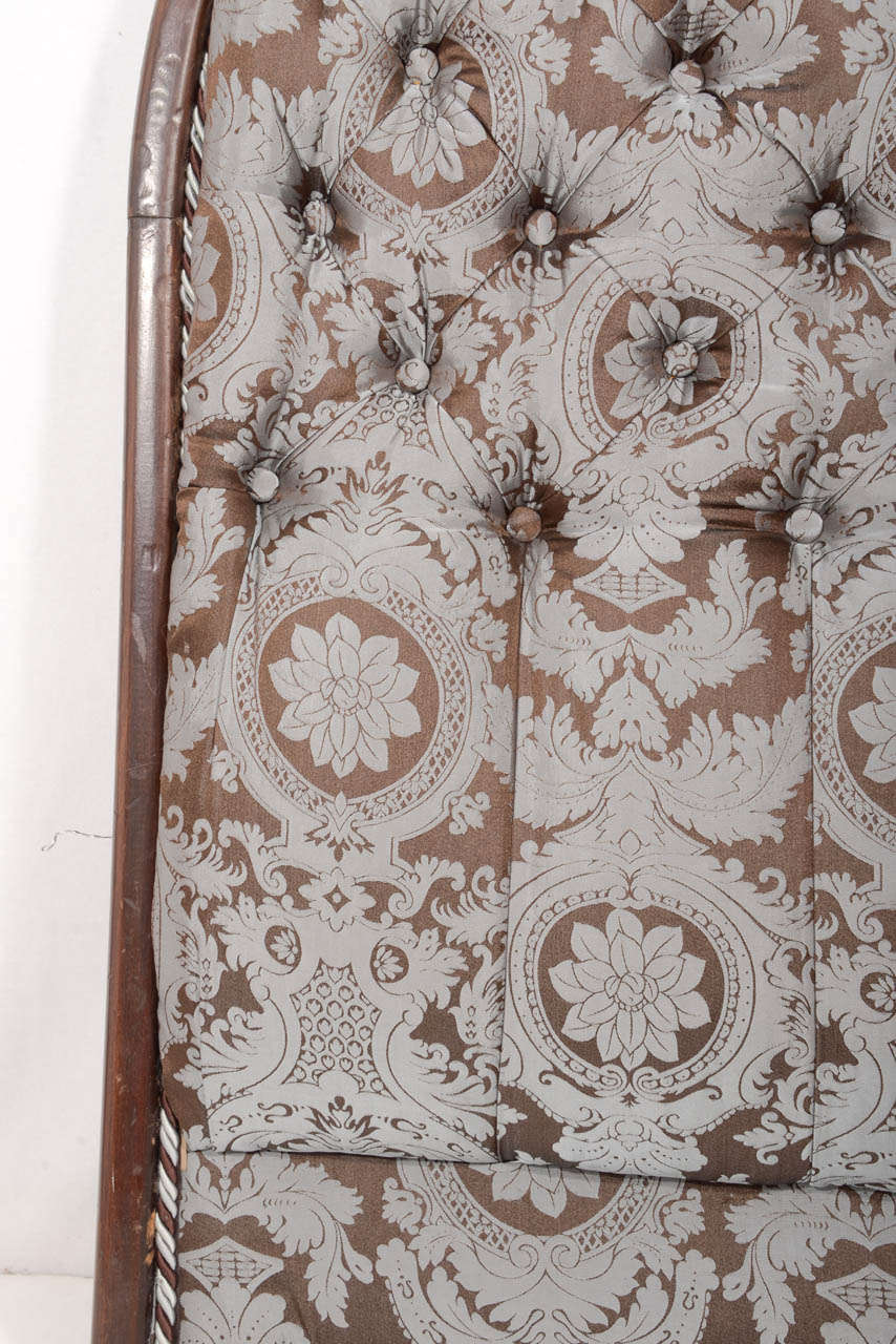 Pair of HandCarved Walnut, Victorian Twin Headboards at 1stdibs