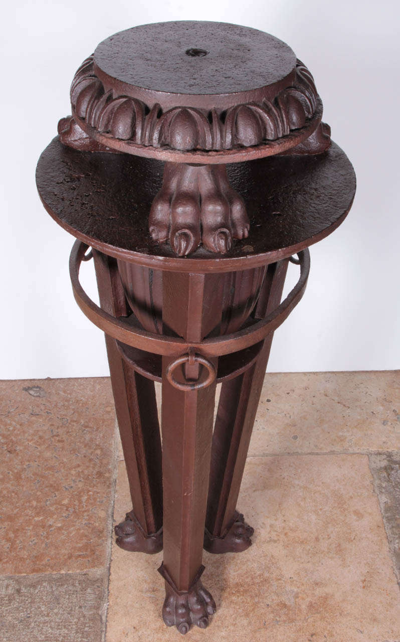 Cast Iron Pedestals For Sale at 1stDibs