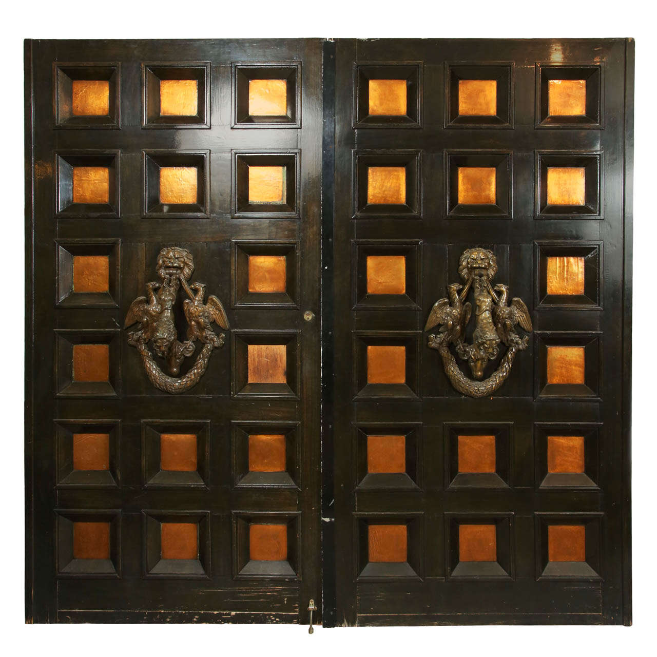 Magnificent  Doors from the Palm Springs Estate of the Actor Laurence Harvey