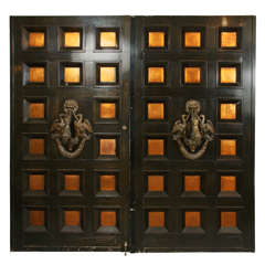 Magnificent  Doors from the Palm Springs Estate of the Actor Laurence Harvey