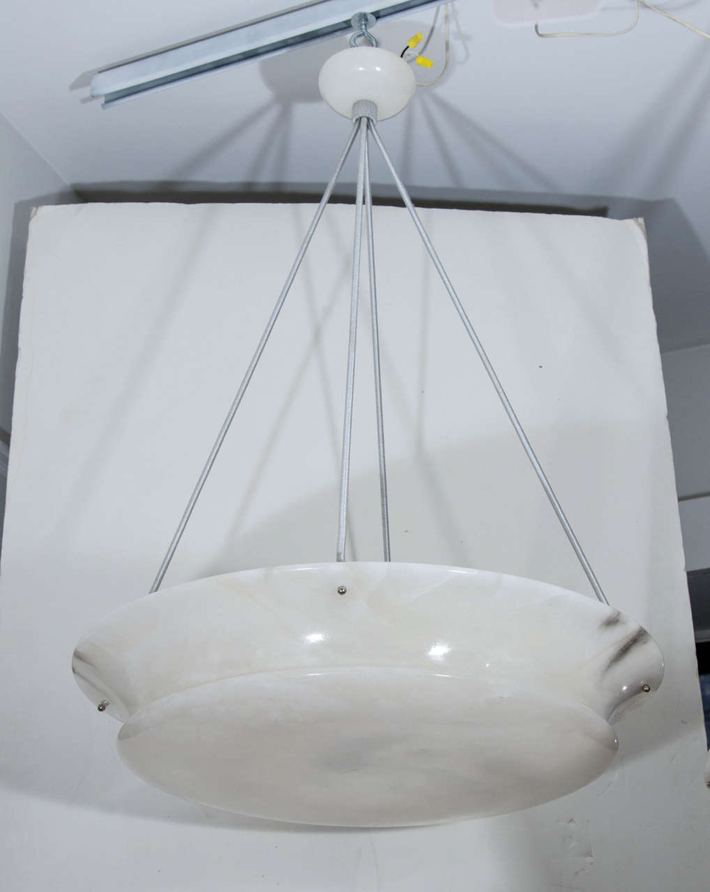 An Alabaster Light Fixture