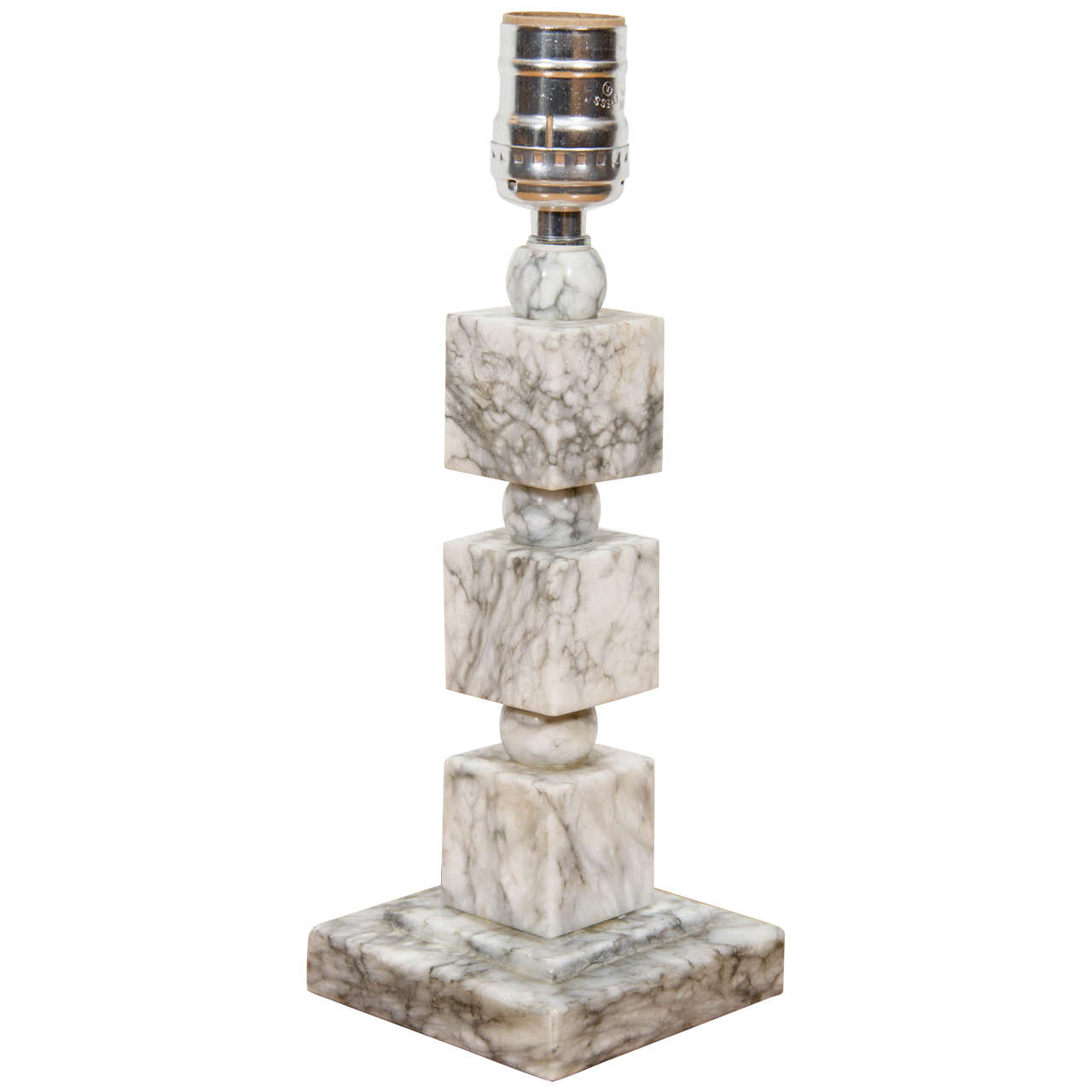 Rustic Western Union Countertop Lamp For Sale at 1stdibs