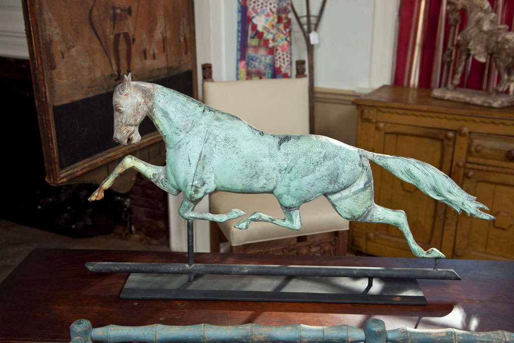 Folk Art Dexter Horse Weathervane