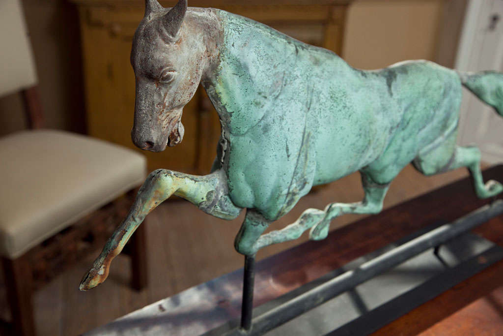 Copper Dexter Horse Weathervane