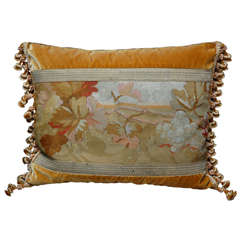 19th Century Aubusson Cushion