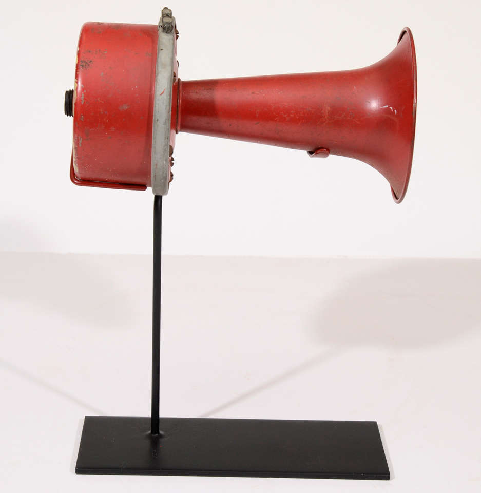 Red Antique Truck Horn at 1stdibs
