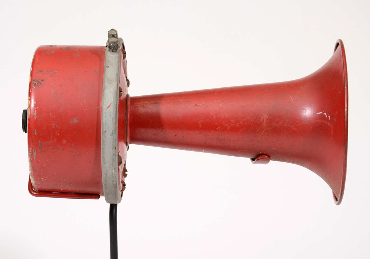 Red Antique Truck Horn at 1stdibs